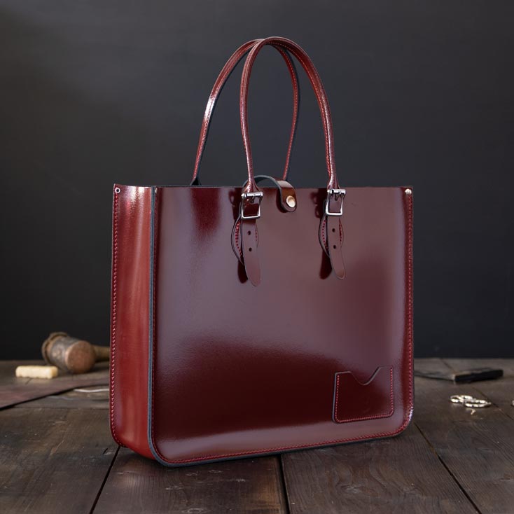 Vintage Mulberry Baby brown Leather Hand Bag Shoulder Bag Made in England